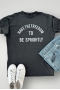 Have Baskılı Siyah T-shirt   TB326